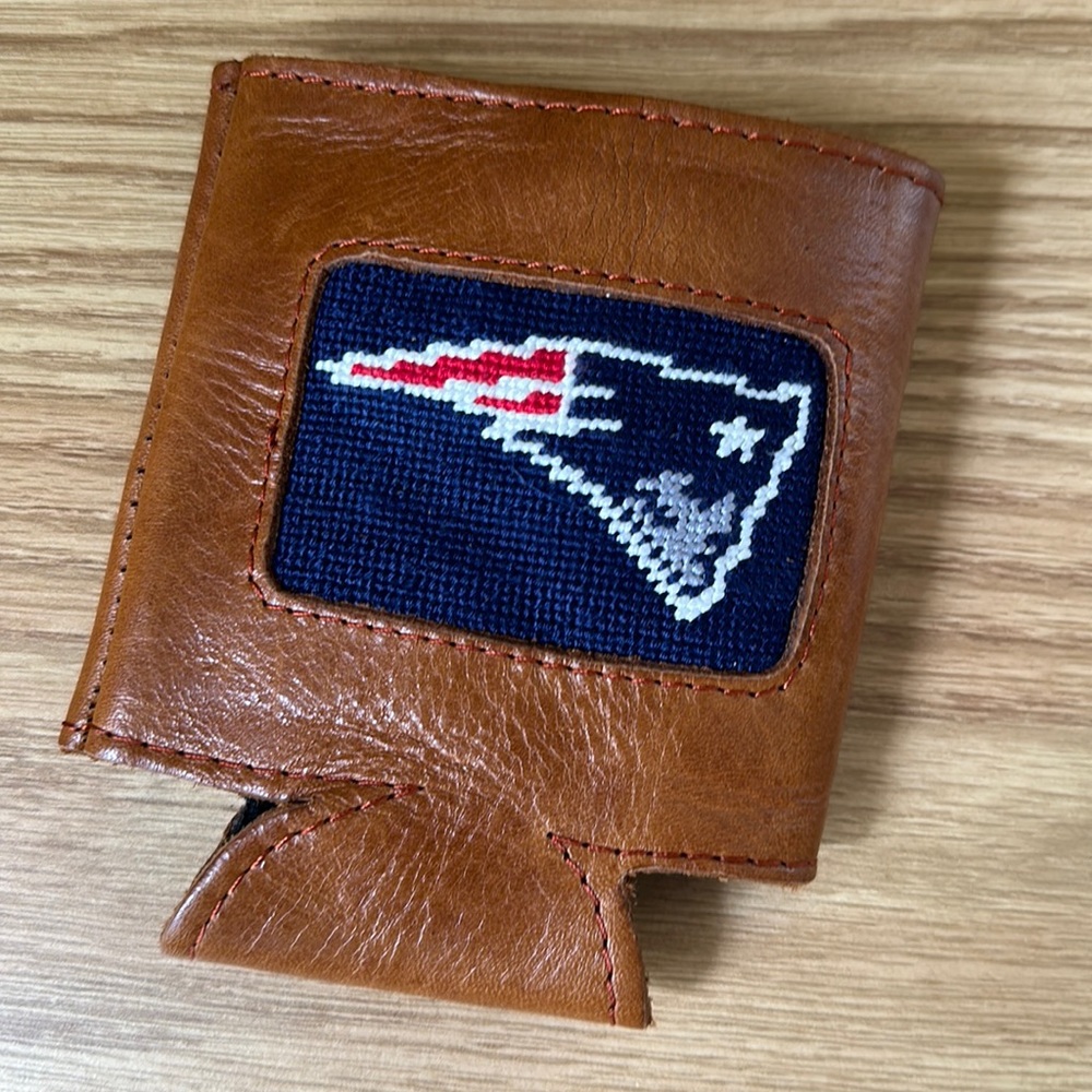 Smathers & Branson Leather Cup holder Patriots